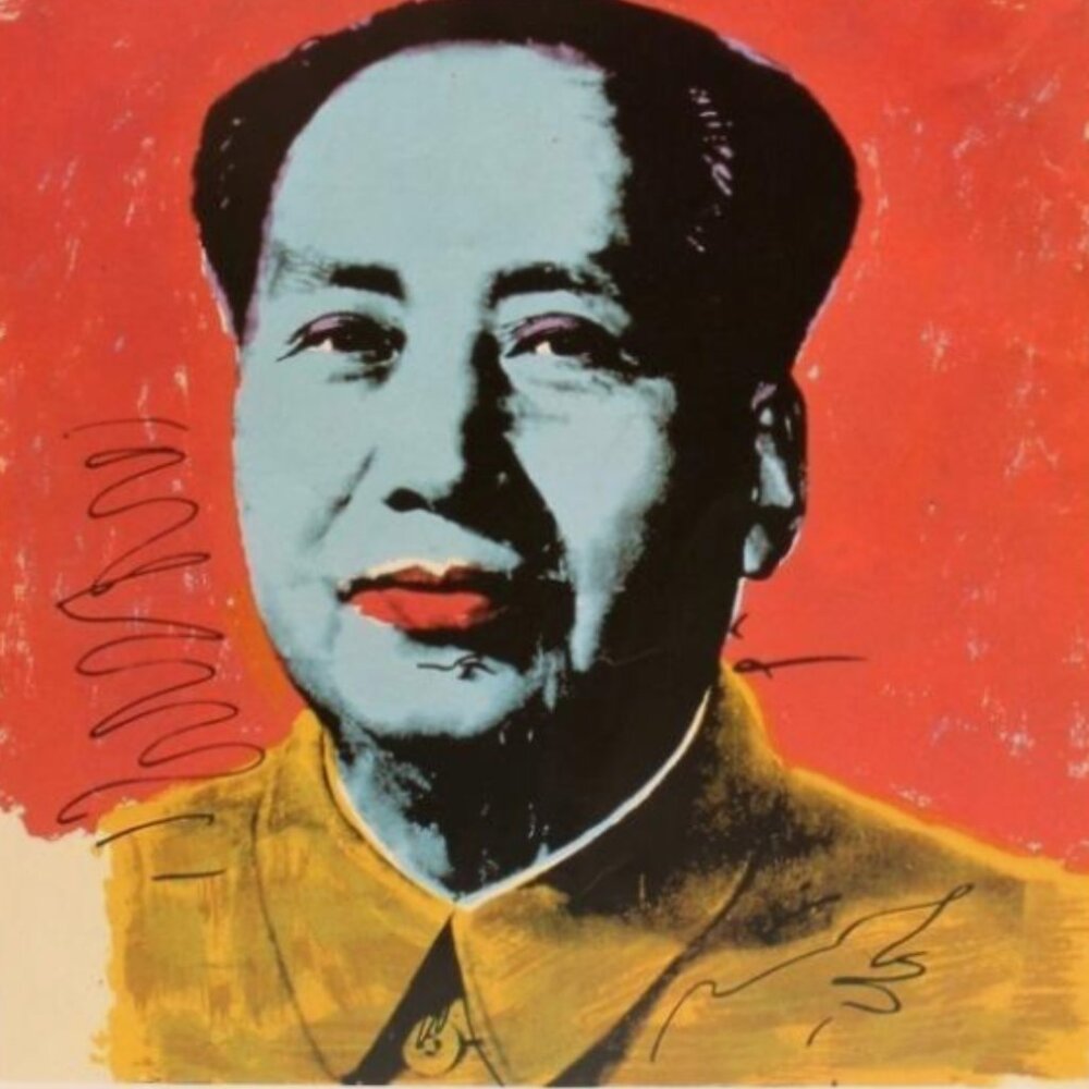 Andy Warhol Mao 1973 Hand Signed Numbered Print 087/200 COA